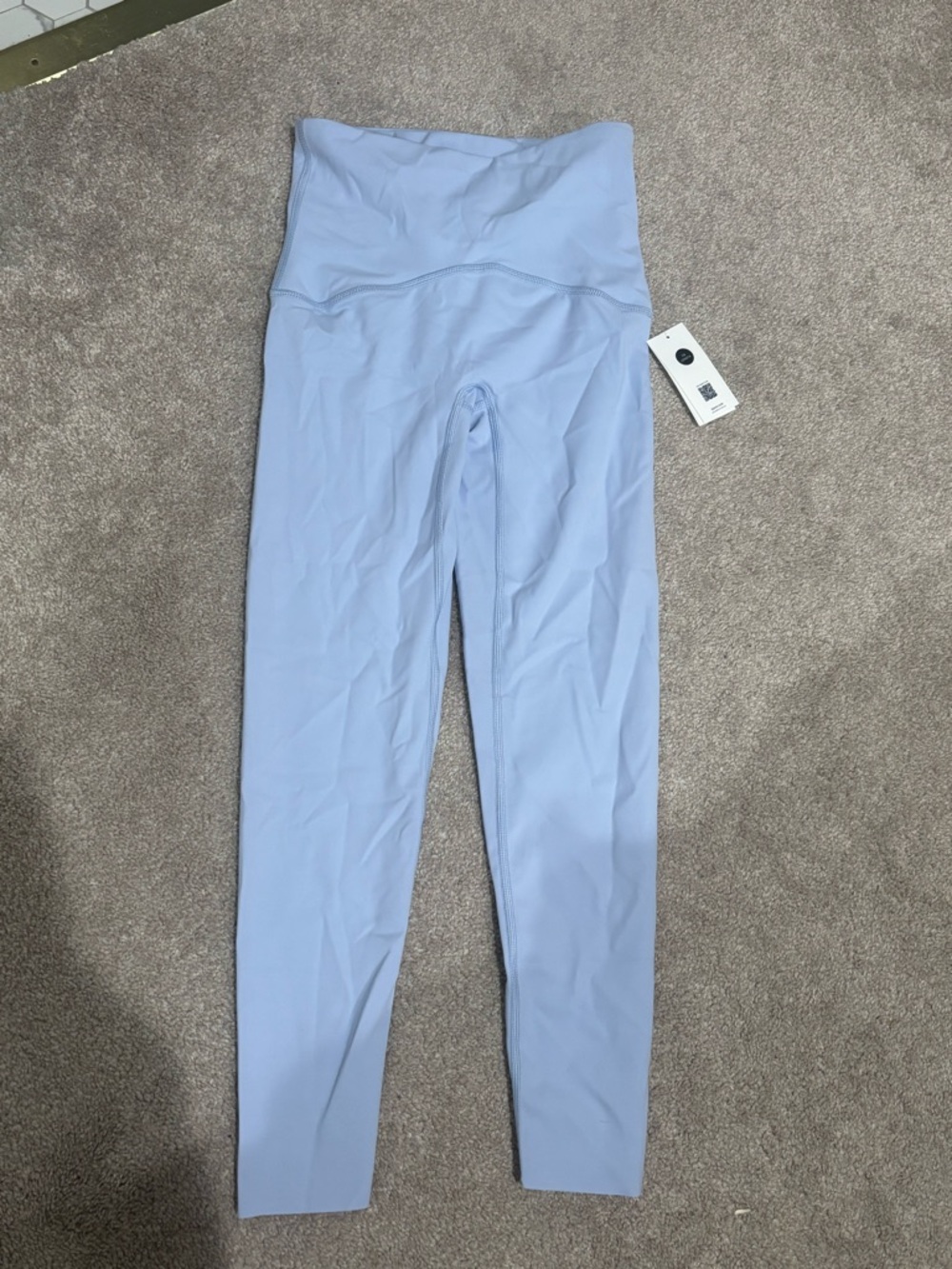 SPANX Light Blue High-Waist Leggings